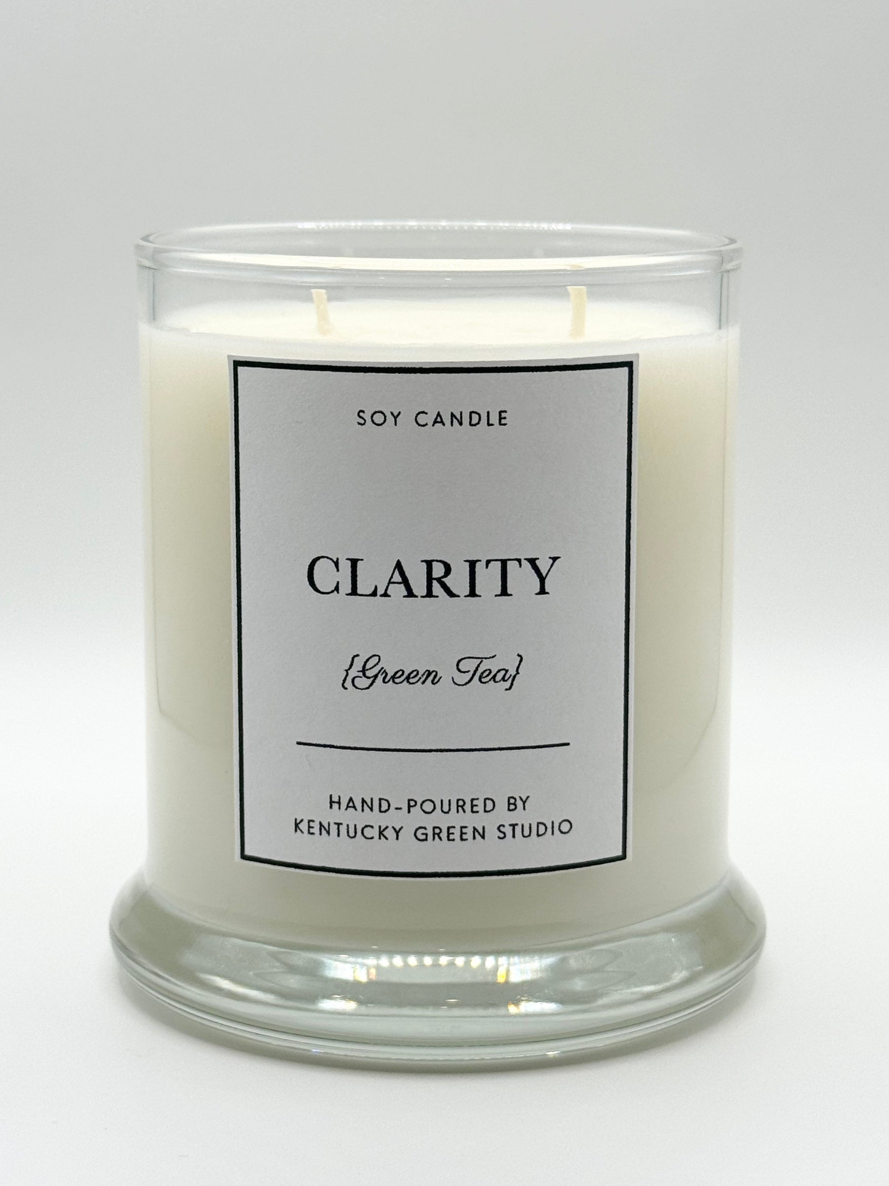 Clarity Soy Wax Candle by Kentucky Green Studio, scented candle main product photo