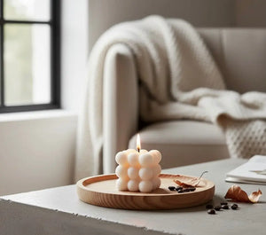 Classic Bubble by Believe Candle, scented candle detail photo 3