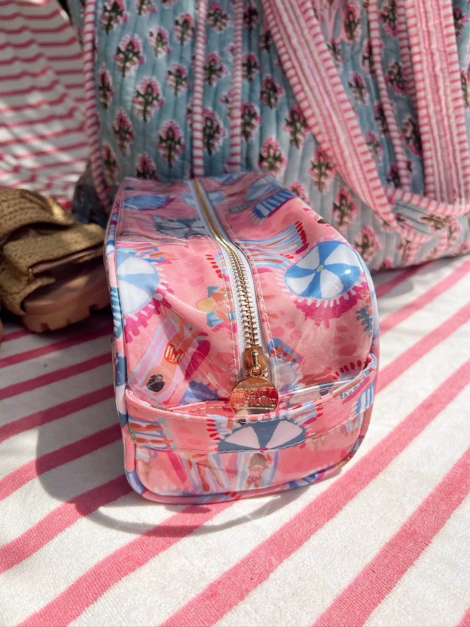 Clear Coat Toiletry Dopp Kit by KenzKustomz, natural skincare detail photo 31