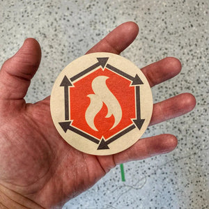 Coaster by Recycled Firefighter, Southern home decor detail photo 7