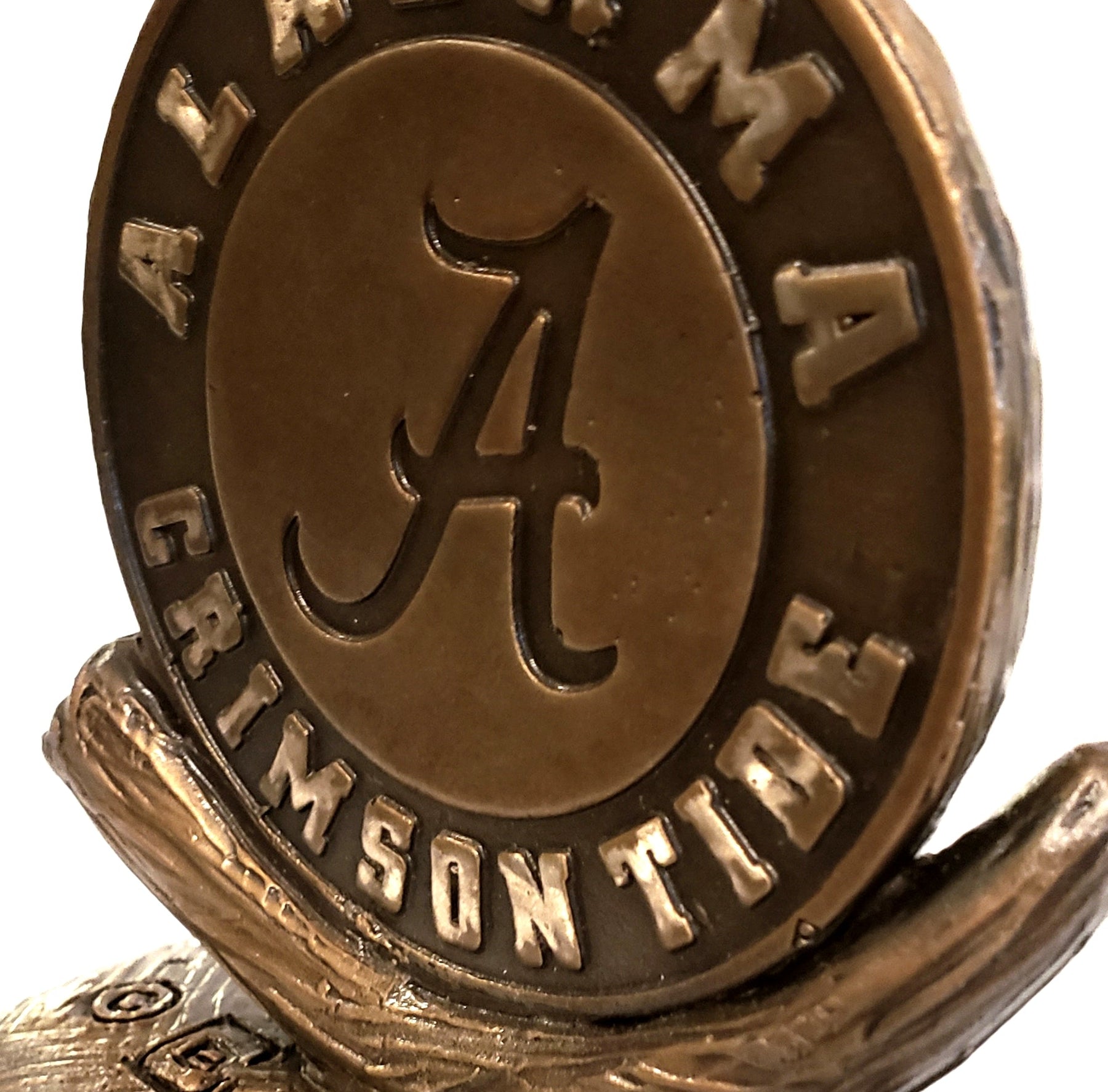 Alabama Crimson Tide Cast Bronze Paperweight alternate view 2
