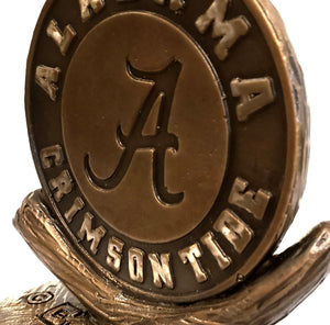 Alabama Crimson Tide Cast Bronze Paperweight alternate view 2
