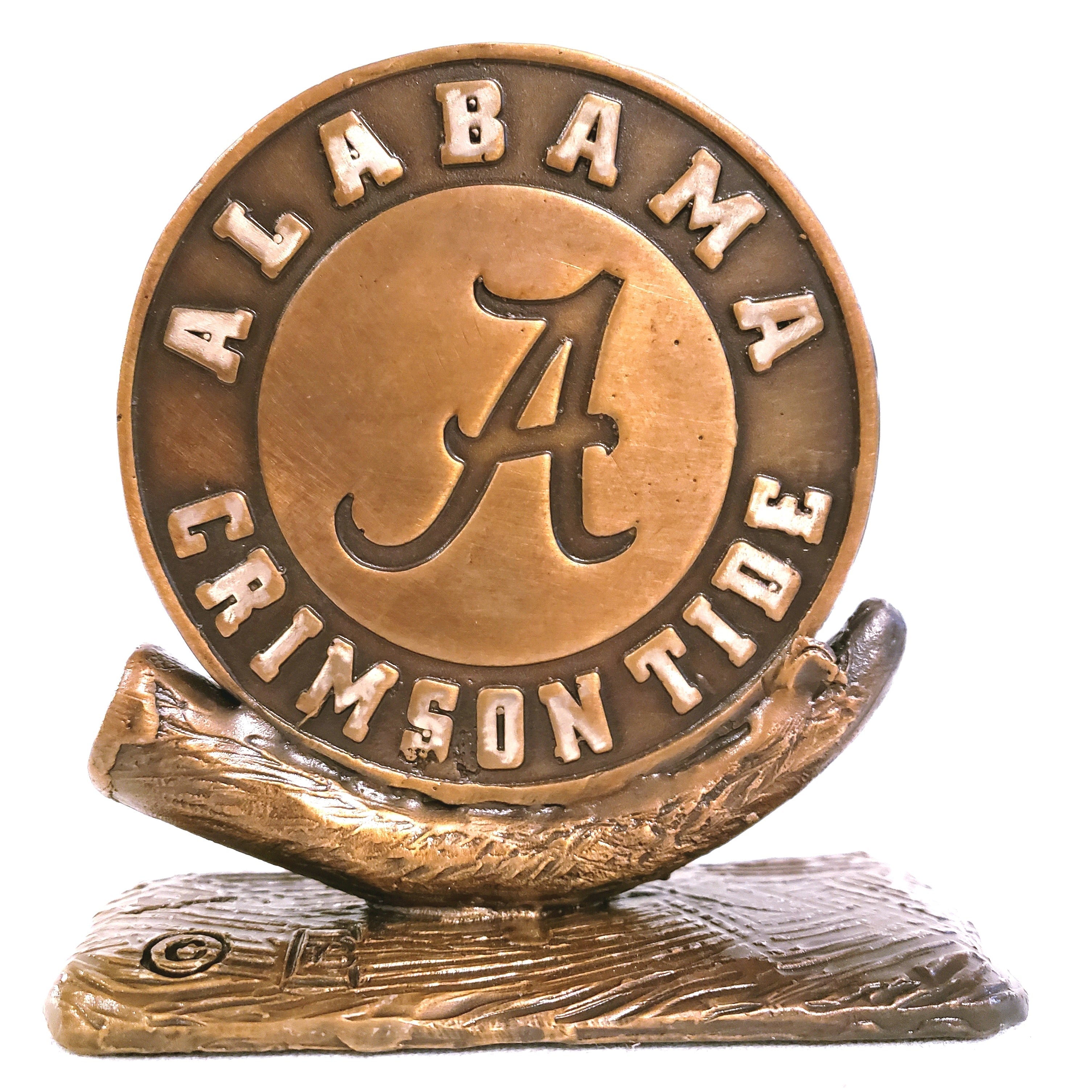 Alabama Crimson Tide Cast Bronze Paperweight by College Bronze