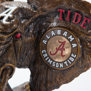 Alabama Crimson Tide Cast Bronze Elephant Statue alternate view 9