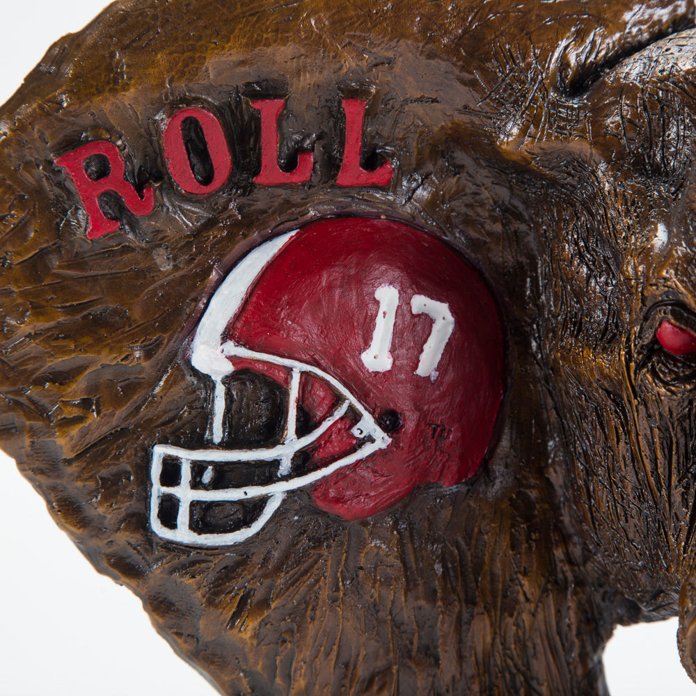 Alabama Crimson Tide Cast Bronze Elephant Statue alternate view 10