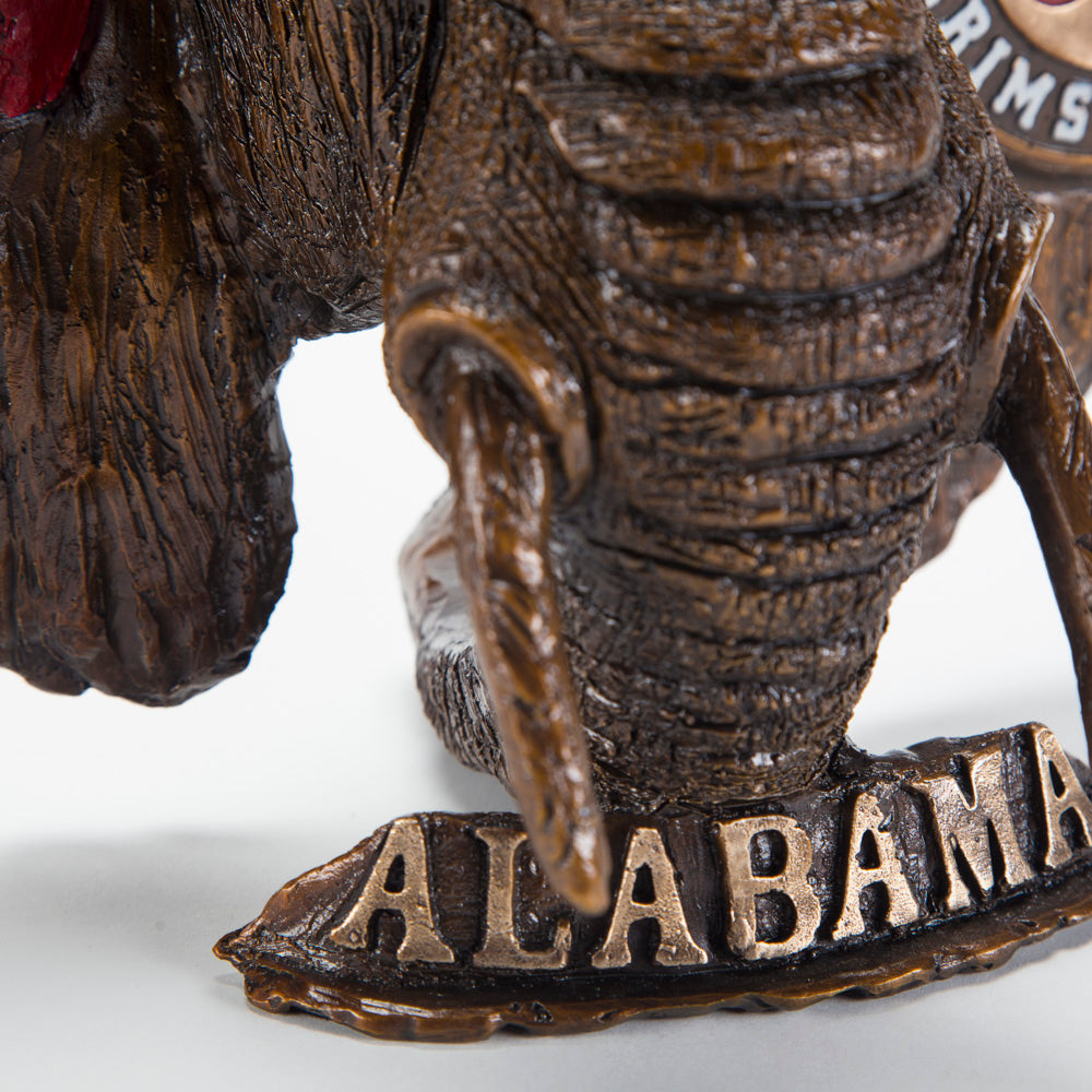 Alabama Crimson Tide Cast Bronze Elephant Statue alternate view 11