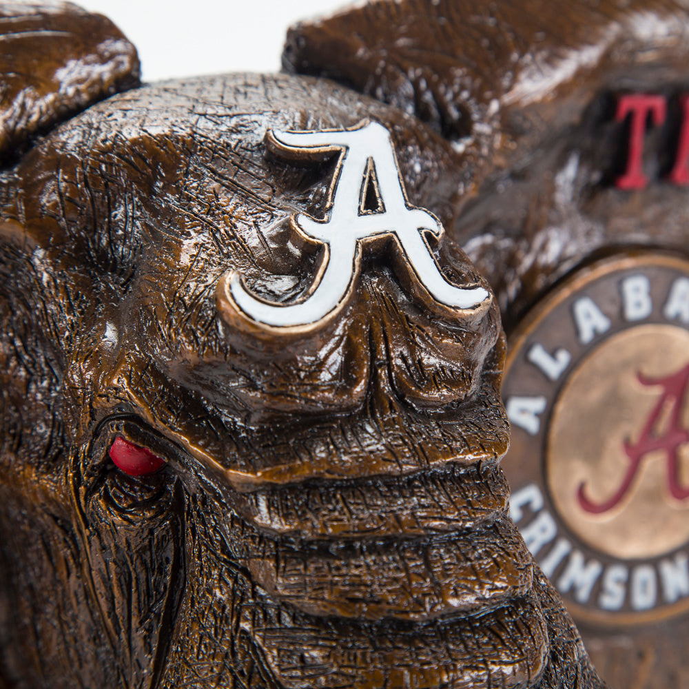 Alabama Crimson Tide Cast Bronze Elephant Statue alternate view 6