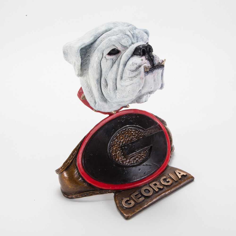 Georgia Bulldogs Cast Bronze UGA Dawg Sculpture by College Bronze