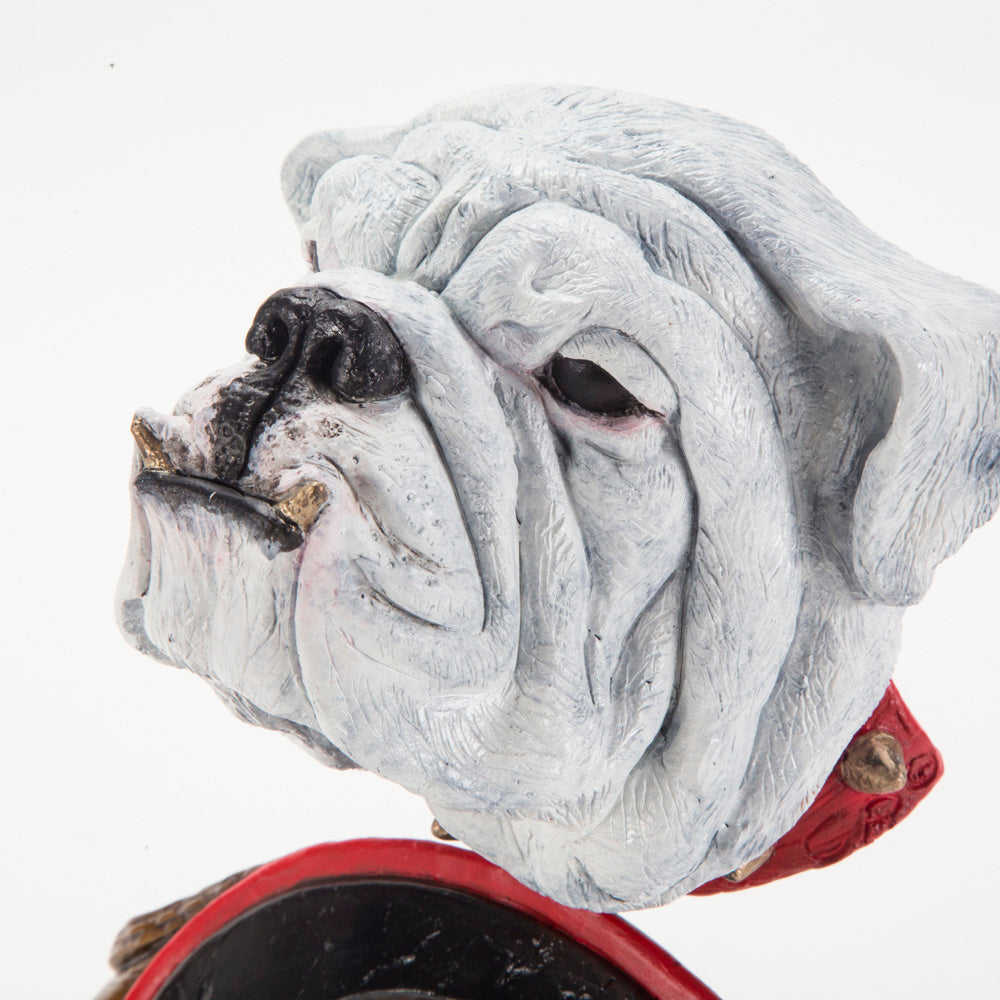 Georgia Bulldogs Cast Bronze UGA Dawg Sculpture alternate view 3