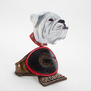 Georgia Bulldogs Cast Bronze UGA Dawg Sculpture alternate view 11
