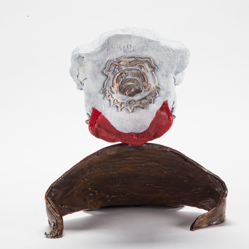 Georgia Bulldogs Cast Bronze UGA Dawg Sculpture alternate view 12