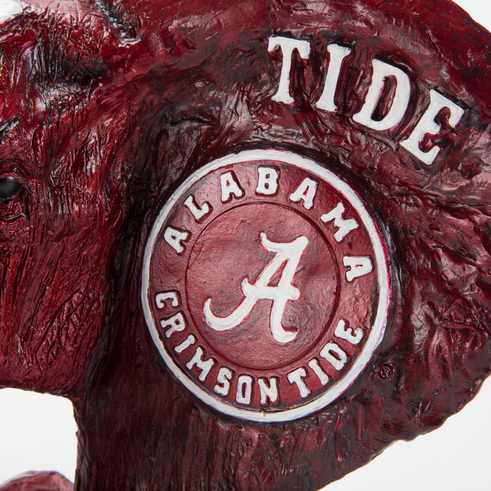 Alabama Crimson Tide Cast Bronze Elephant in Crimson alternate view 6