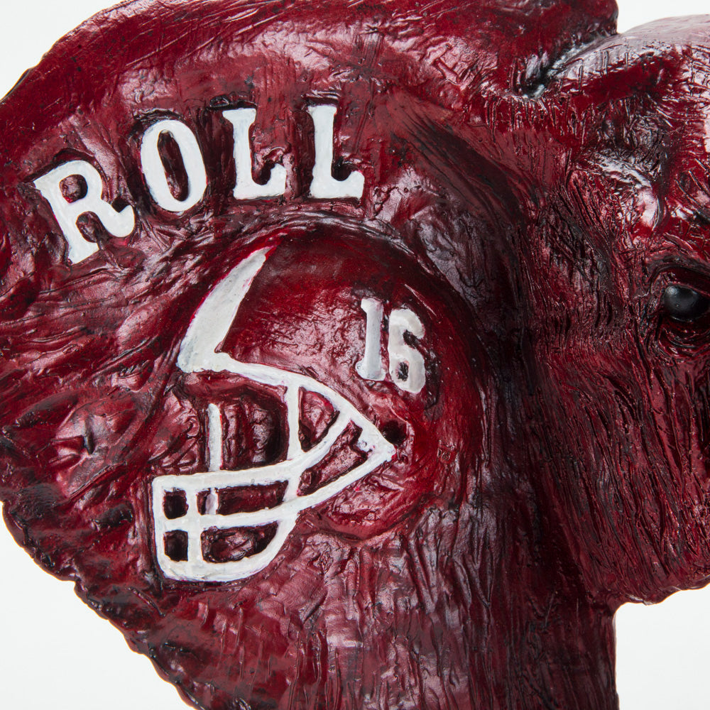 Alabama Crimson Tide Cast Bronze Elephant in Crimson alternate view 8