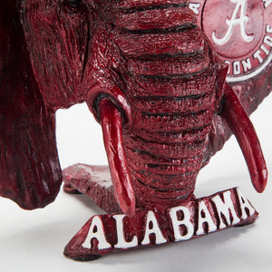 Alabama Crimson Tide Cast Bronze Elephant in Crimson alternate view 9