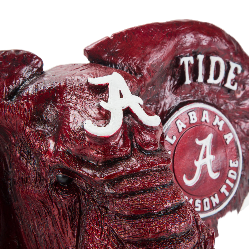 Alabama Crimson Tide Cast Bronze Elephant in Crimson alternate view 4