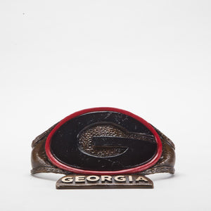 Georgia Bulldogs G Belt Desk Sculpture alternate view 10