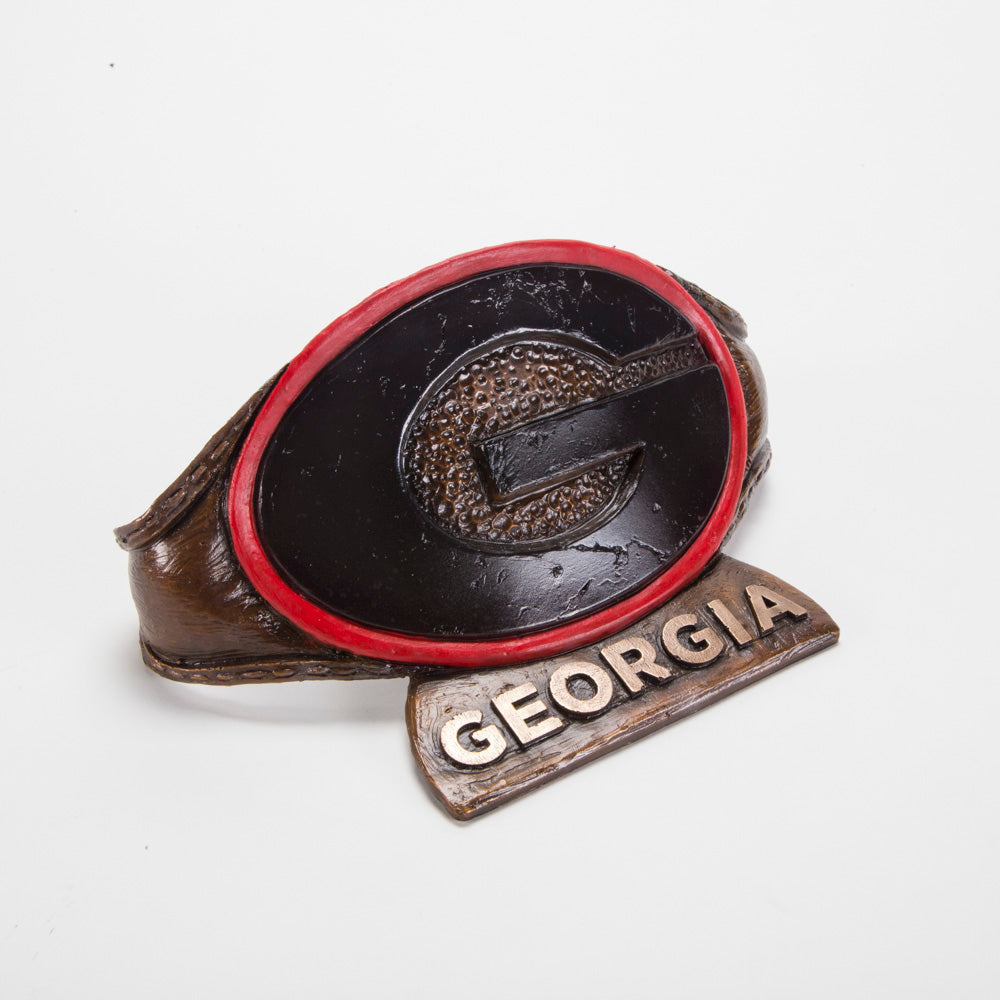 Georgia Bulldogs Cast Bronze G Belt Sculpture alternate view 8