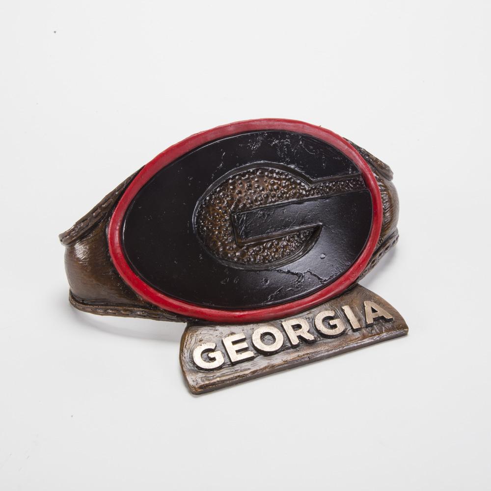 Georgia Bulldogs G Belt Desk Sculpture alternate view 13