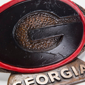 Georgia Bulldogs G Belt Desk Sculpture alternate view 4