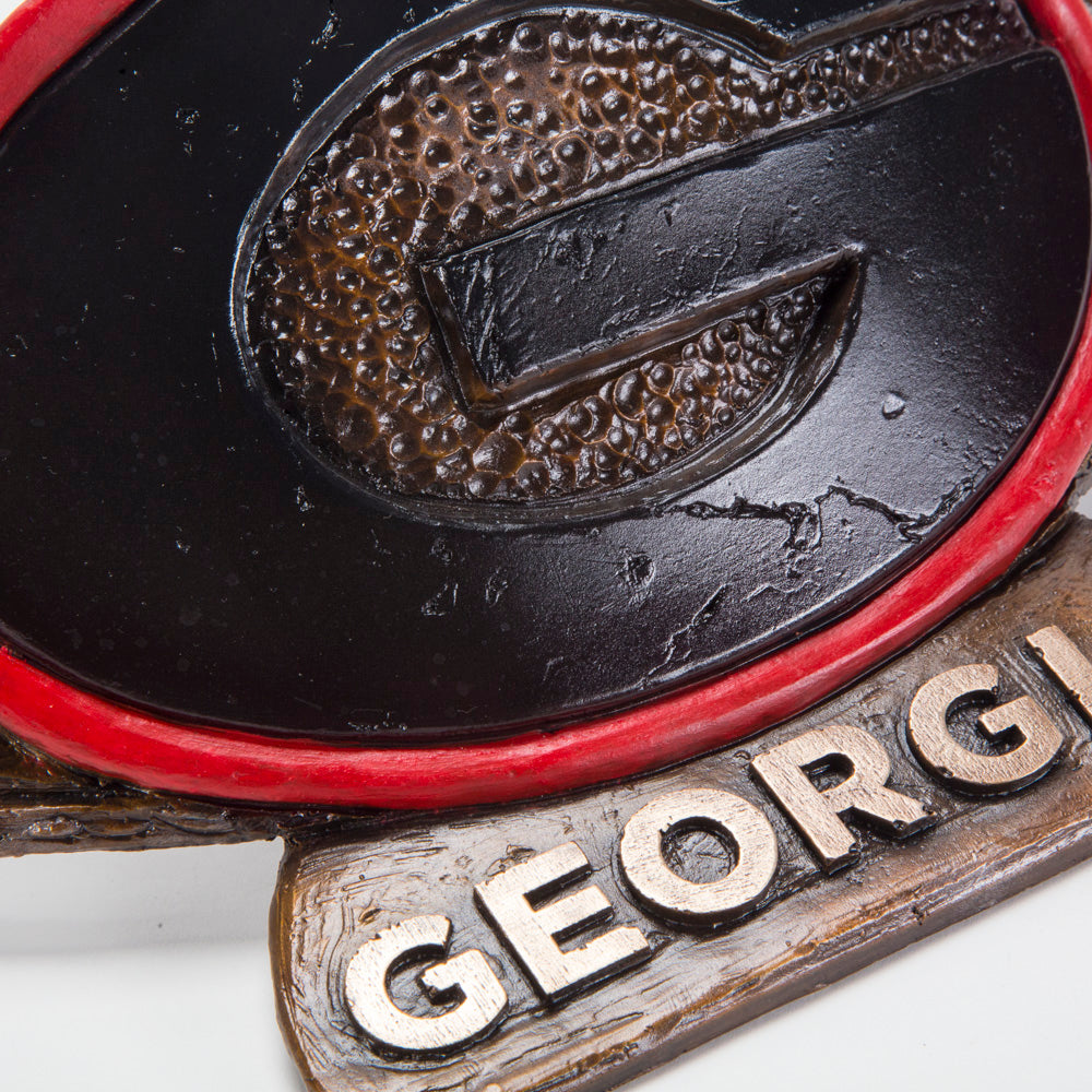 Georgia Bulldogs Cast Bronze G Belt Sculpture alternate view 5