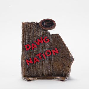 Georgia Bulldogs Cast Bronze Dawg Nation Sculpture alternate view 5