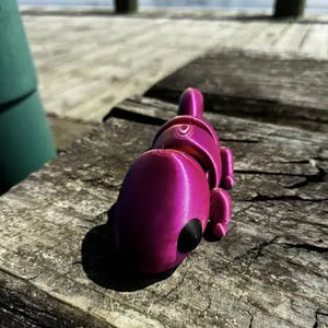 Color-Shifting Chameleon 3D Printed Fidget Toy | Large Sensory Toy by Mushroom Lady Co, paper gift detail photo 4