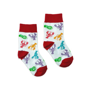 Colorful Claws Baby & Toddler Socks by Nola Tawk, children's boutique clothing main product photo