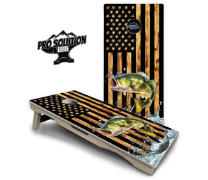 Colorful Deer & Fish Cornhole Boards - Pro Solution Elite Series by Cornhole Solutions, custom cornhole board detail photo 8