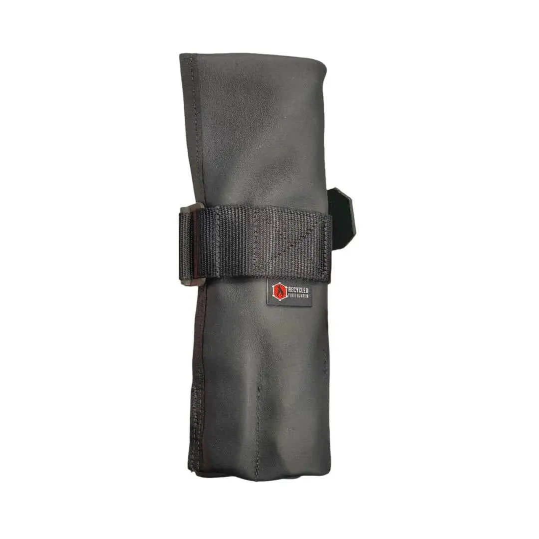 Combat Leather Tool Roll by Recycled Firefighter, handmade leather goods main product photo