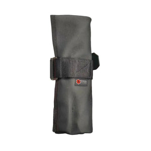 Combat Leather Tool Roll by Recycled Firefighter, handmade leather goods main product photo