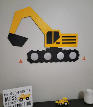 Construction Truck Wall Decor by EverLee Creations, Southern home decor detail photo 2