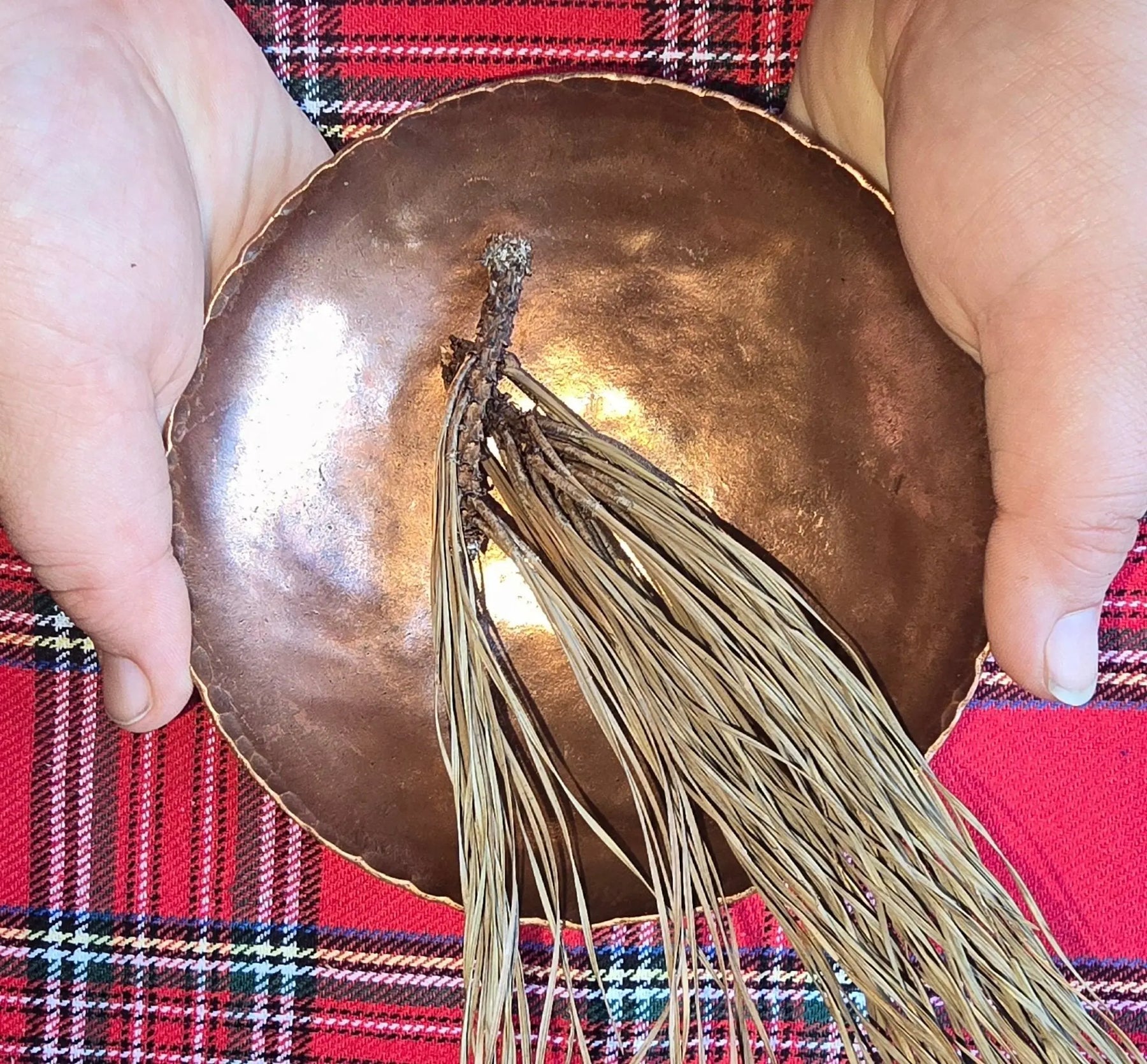 Copper Bowl by Redbeard's Forge LLC, Southern home decor detail photo 5