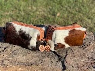 Cow Hide Dop's by Kw Leatherworks, handmade leather goods detail photo 2
