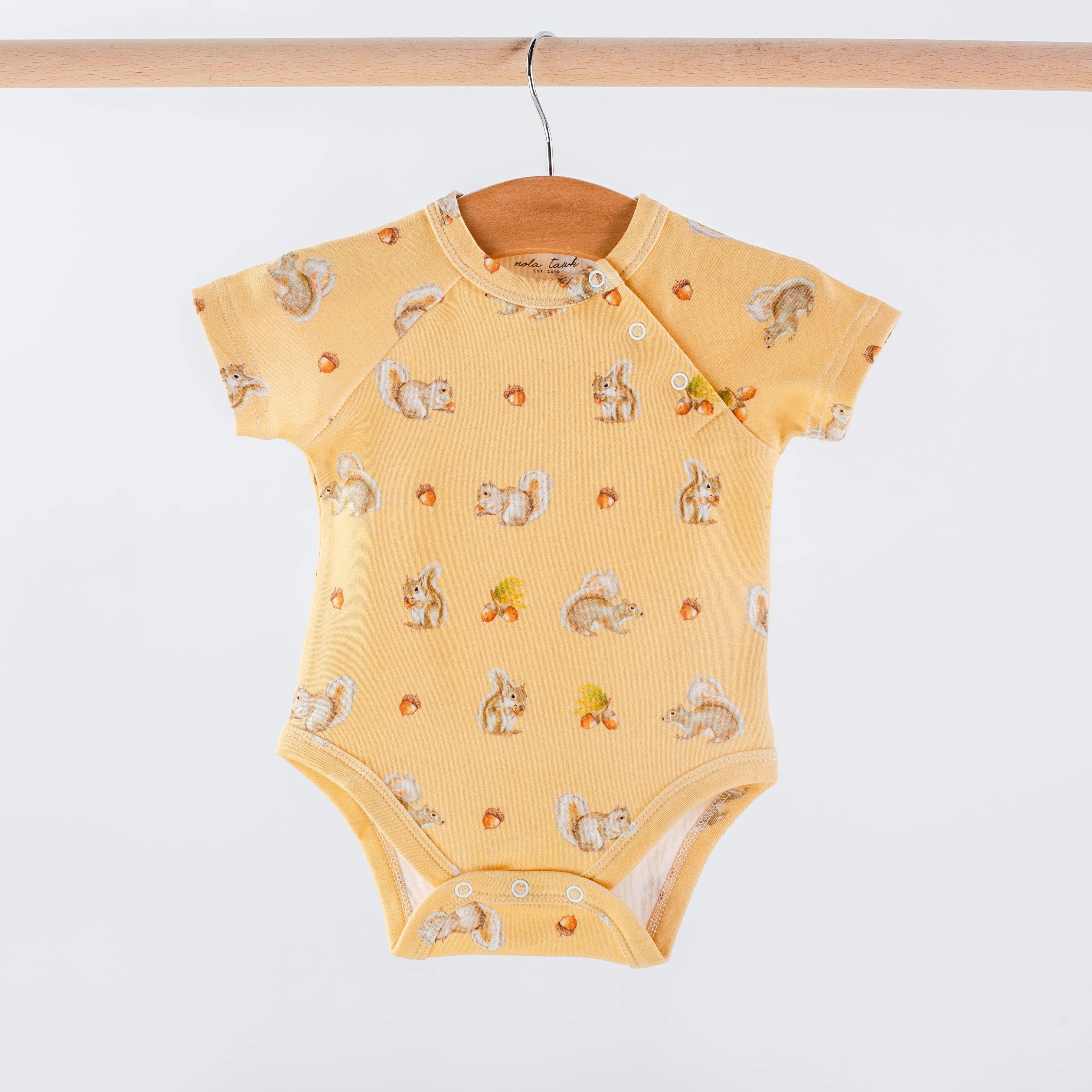 Cozy Critters Organic Cotton Onesie by Nola Tawk, Southern lifestyle apparel main product photo