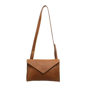 Craft & Forge Leather Crossbody Bag by Mission Mercantile Leather Goods, natural skincare detail photo 9