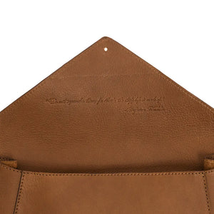 Craft & Forge Leather Crossbody Bag by Mission Mercantile Leather Goods, natural skincare detail photo 16