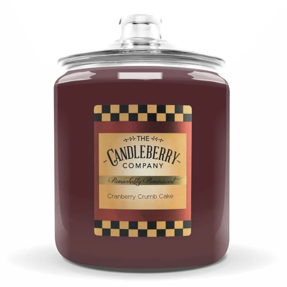 Cranberry Crumb Cake™, 4 - Wick, Cookie Jar Candle (Collective) by The Candleberry® Candle Company, scented candle main product photo