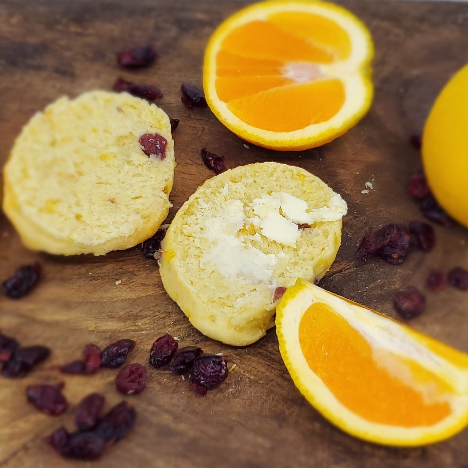 Cranberry Orange Zest Buttermilk Scones by Two and a Half Irishmen - Traditional Irish Baking