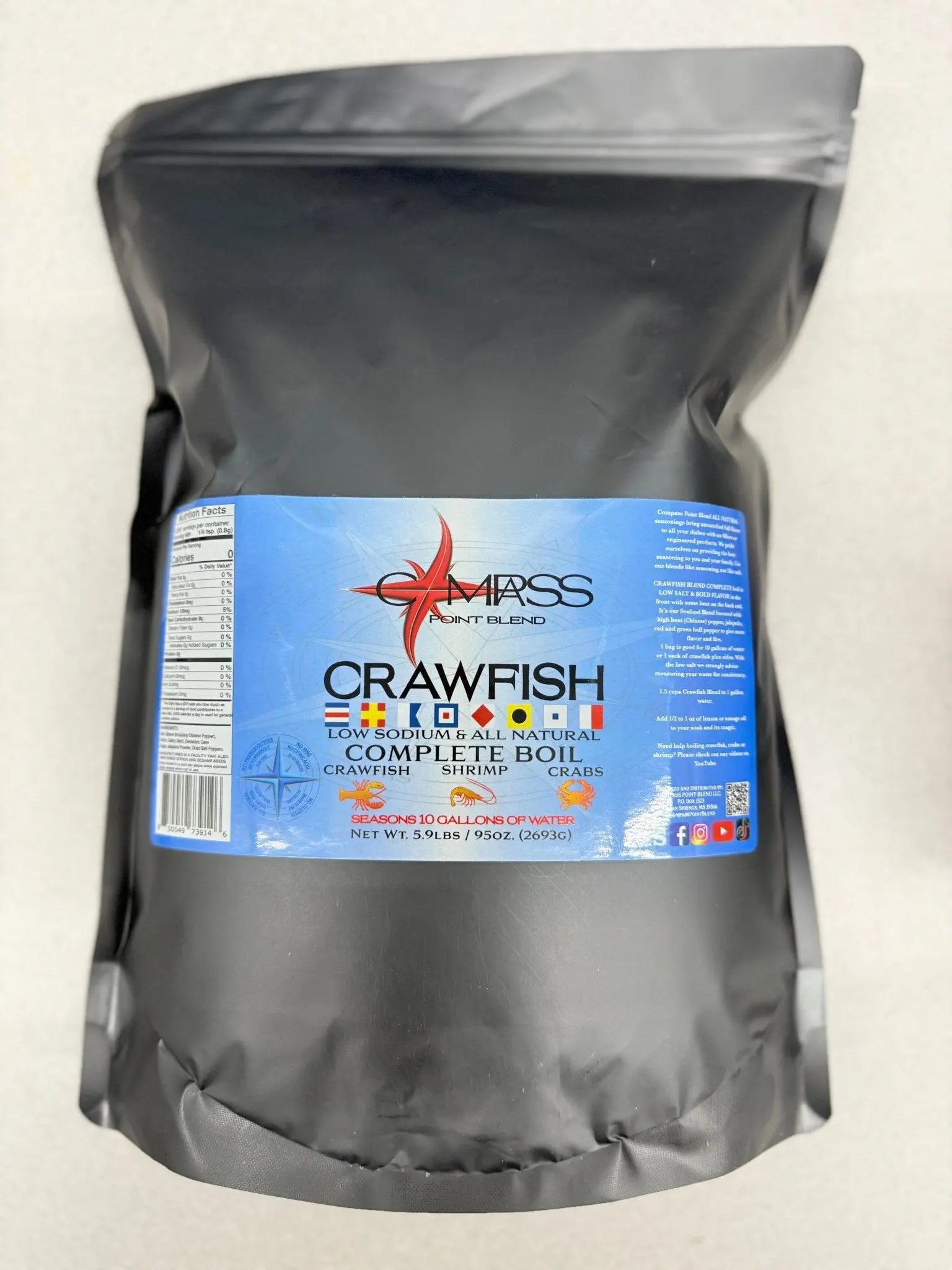 Crawfish Boil by Compass Point, natural skincare main product photo