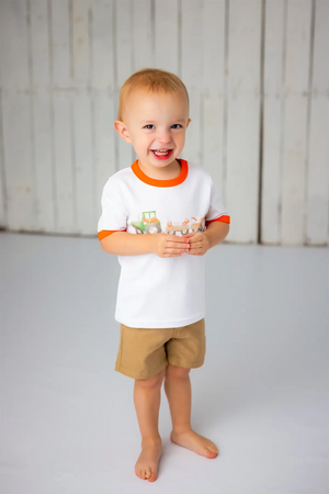 Crawfish Crew Organic Cotton Kids Tshirt by Nola Tawk, Southern lifestyle apparel detail photo 3