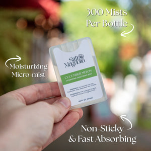 Cucumber Melon - Hydrating Sanitizing Mist by Still Magnolia, handmade bath and body detail photo 3