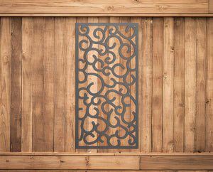 Curls Metal Trellis/Privacy Screen