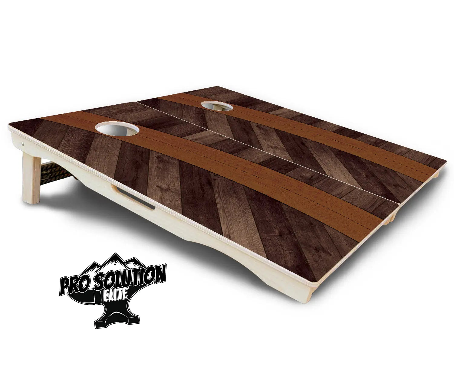 Curved Herringbone Cornhole Boards - Pro Solution Elite Series by Cornhole Solutions, handmade jewelry detail photo 5