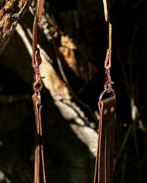 Custom Duck Lanyard by Kw Leatherworks, handmade leather goods detail photo 4
