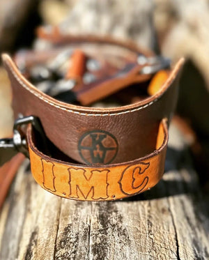 Custom Duck Lanyard by Kw Leatherworks, handmade leather goods detail photo 7