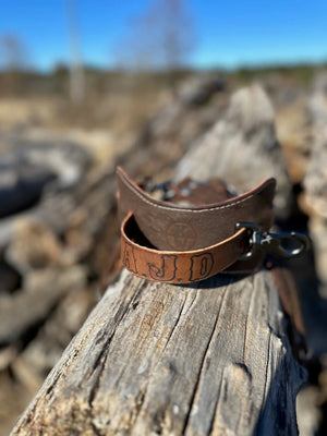 Custom Duck Lanyard by Kw Leatherworks, handmade leather goods detail photo 12