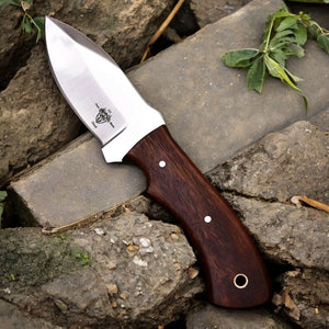 Custom Handmade Hunting Knife – High-Carbon Steel Blade by Damascus Knife Store, Damascus knife main product photo