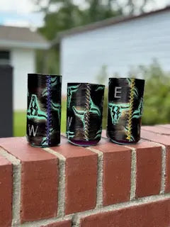 Custom Koozies by Kw Leatherworks, custom drinkware detail photo 6