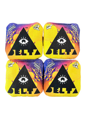 Custom - REC Cornhole Bags – Regulation 6"x6" – Set of 4 by Cornhole Solutions, custom cornhole board detail photo 4