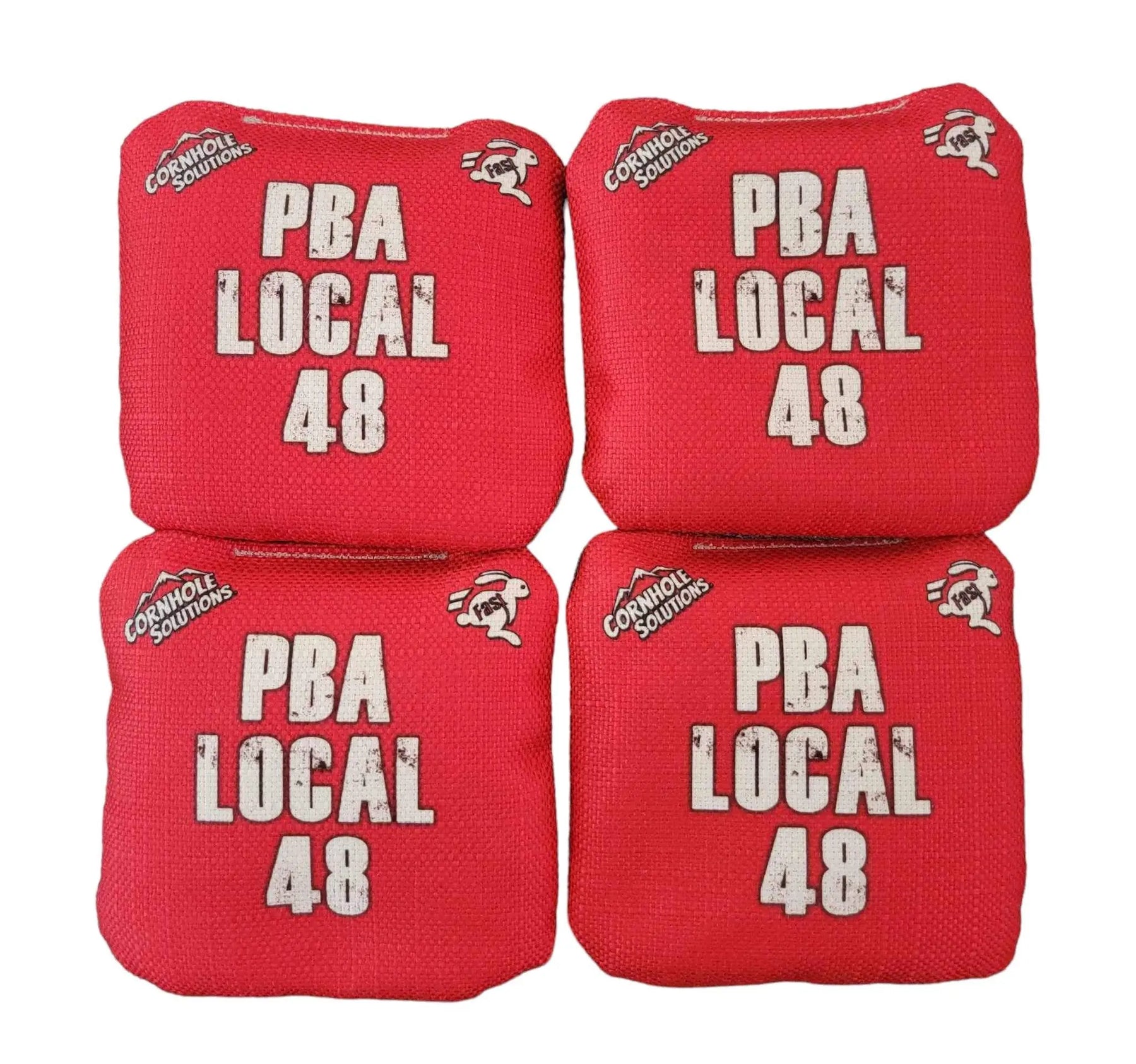 Custom - REC Cornhole Bags – Regulation 6"x6" – Set of 4 by Cornhole Solutions, custom cornhole board detail photo 6